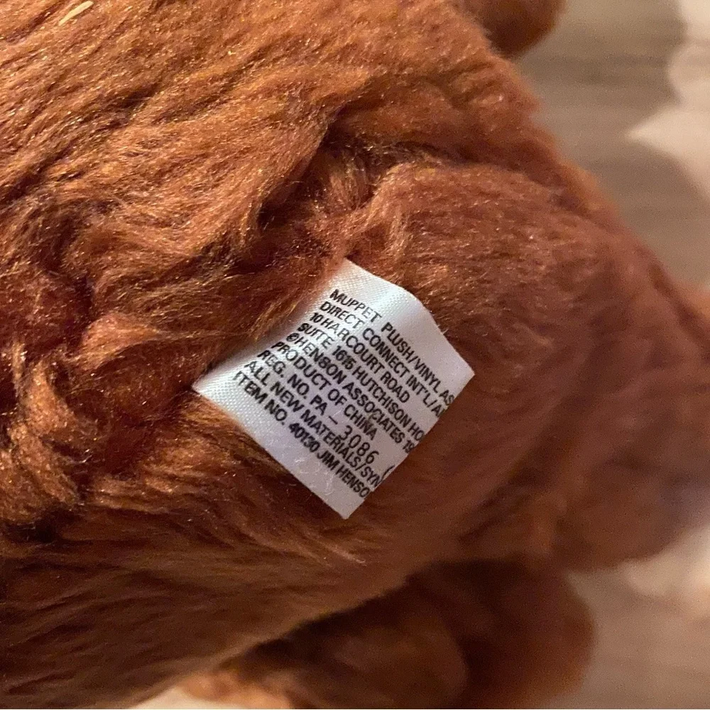 Vintage 1989 Rowlf Muppet stuffed toy collectible—Rare - Picture 5 of 7